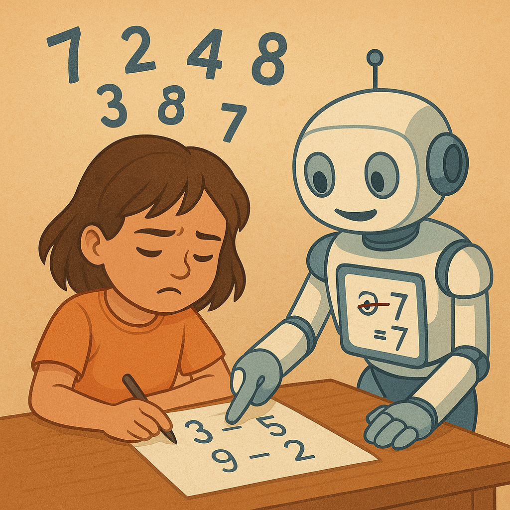 Aprendizaje de matemáticas con tecnología